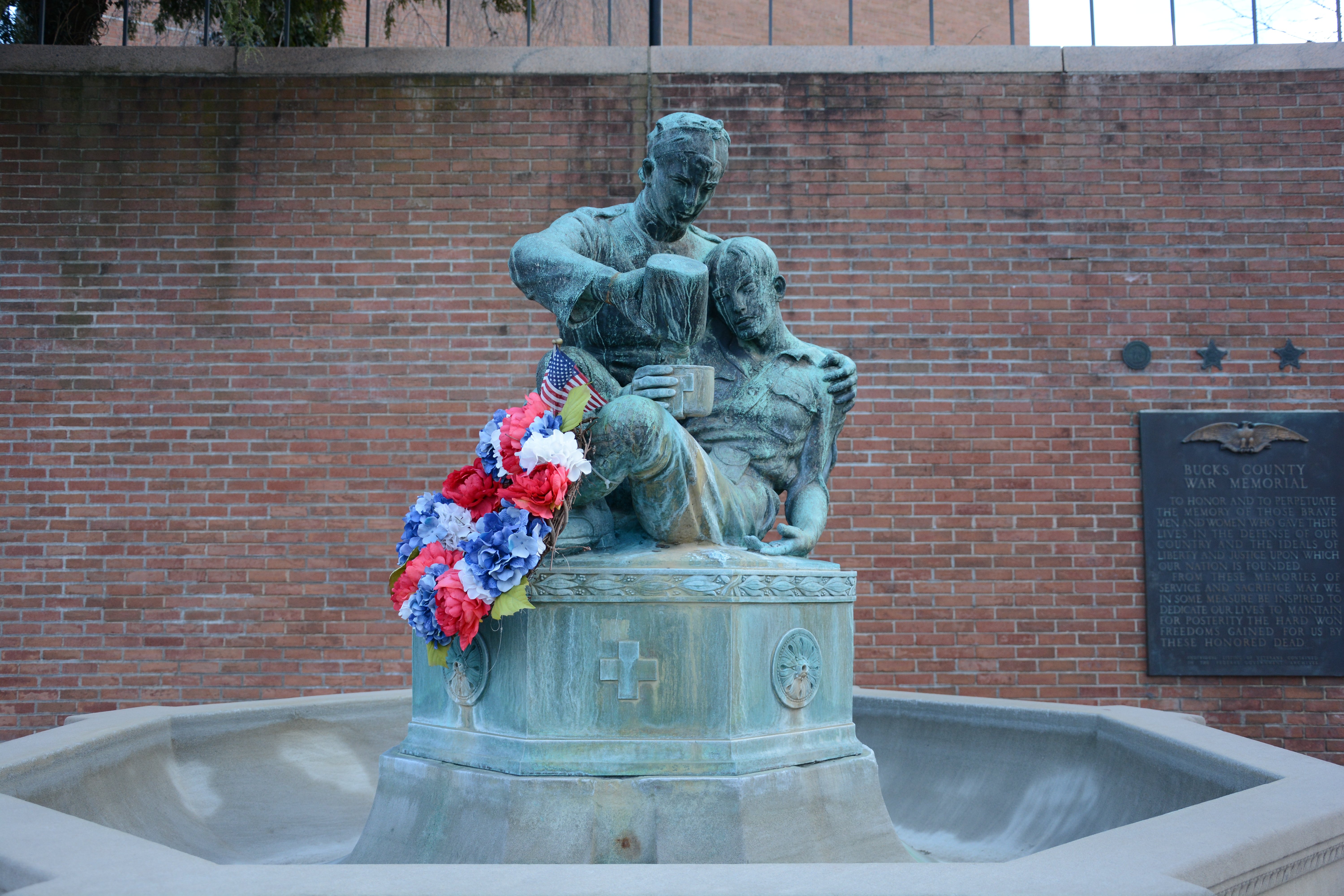 Zoom on the image : Doylestown - WWI Memorial Fountain