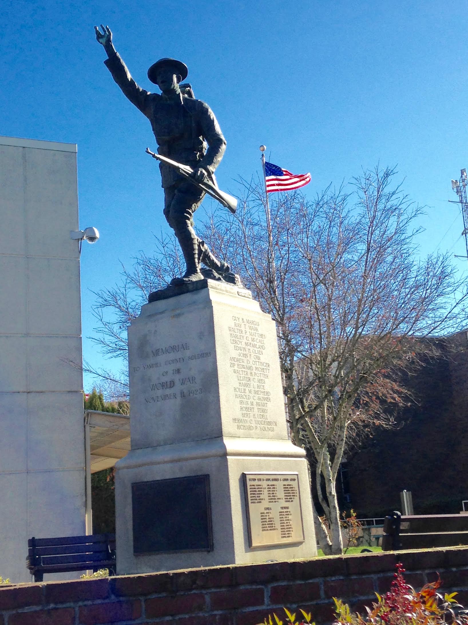 Zoom on the image : Doughboy -- McMinnville