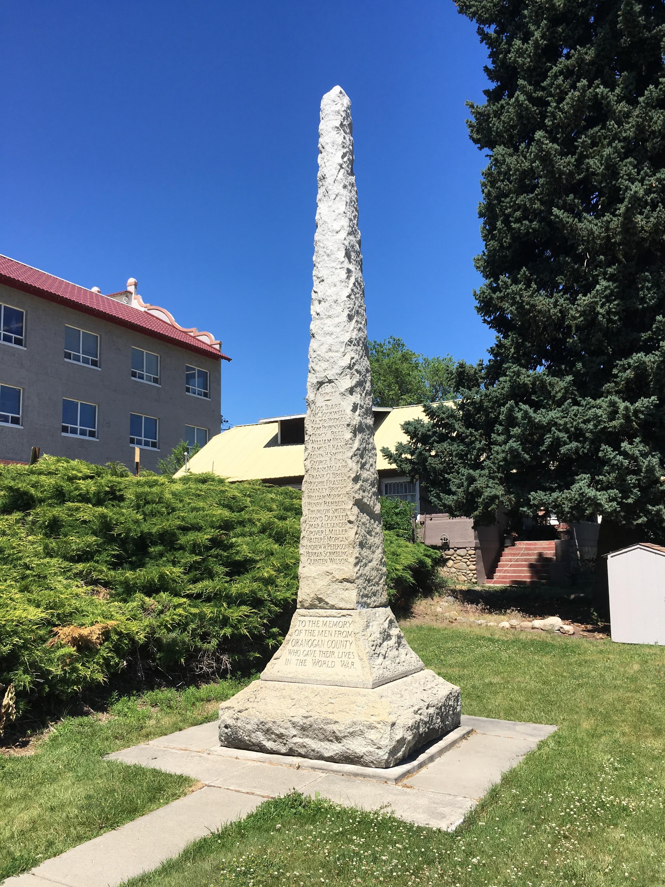 Zoom on the image : Okanogan County Memorial