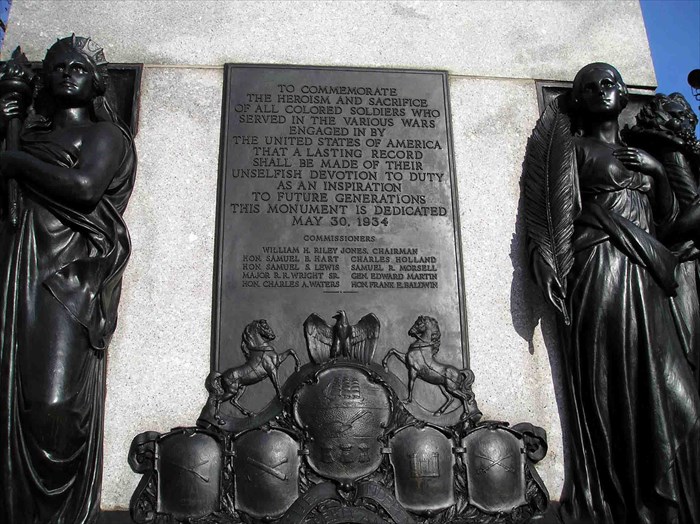 Zoom on the image : All Wars Memorial to Colored Soldiers and Sailors
