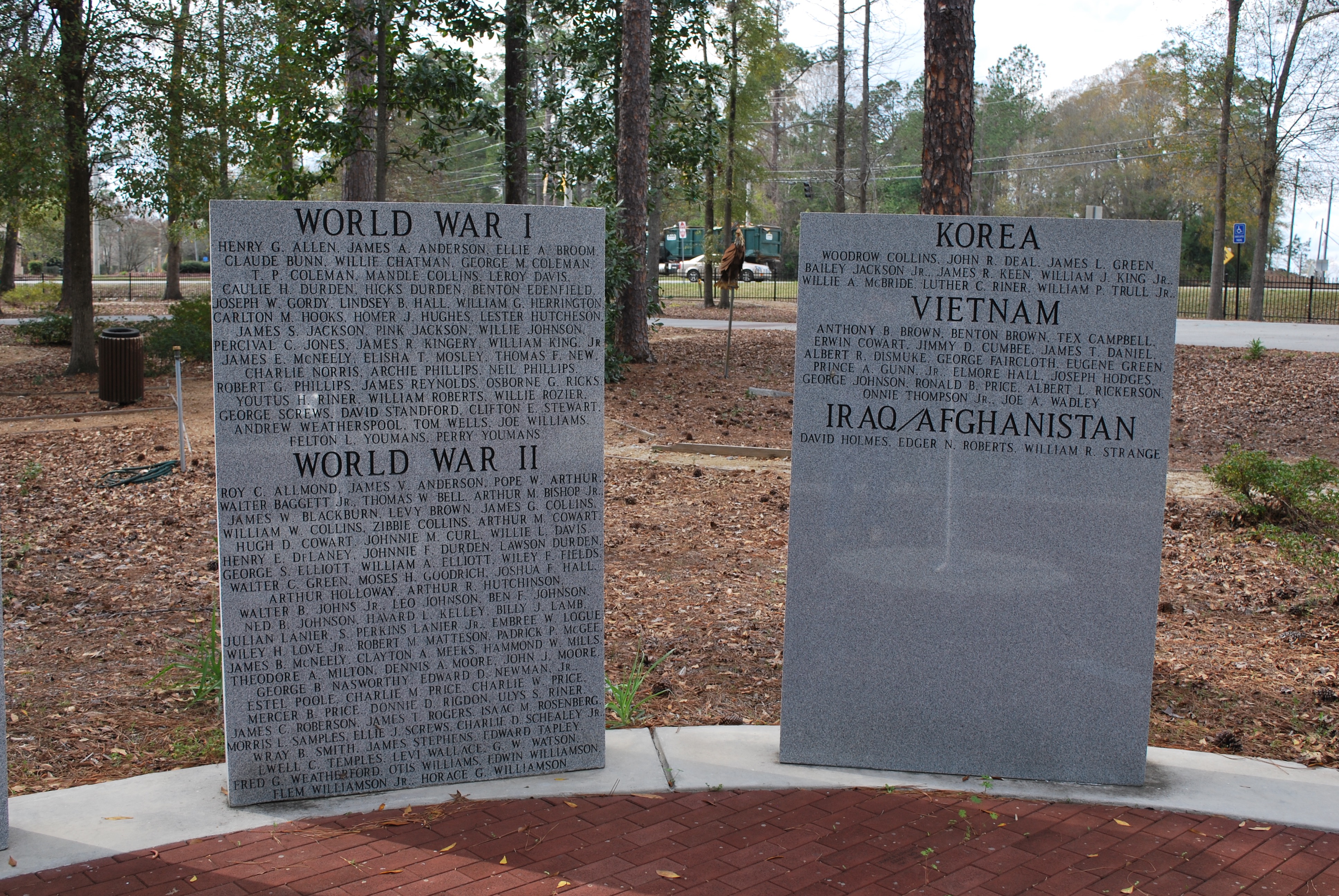 Zoom on the image : Emanuel Co. - Swainsboro  - All Wars Memorial