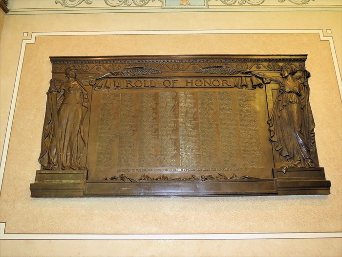 Zoom on the image : Wyoming State Capitol Roll of Honor