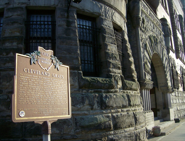 Zoom on the image : Cleveland Grays Ohio Historical Marker