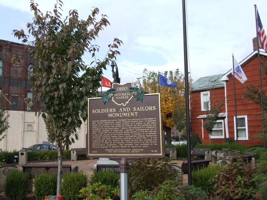 Zoom on the image : Soldiers and Sailors/Giuseppe Moretti Historical Marker