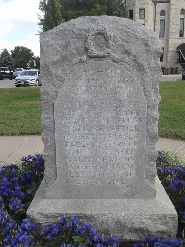 Zoom on the image :  WWI Memorial