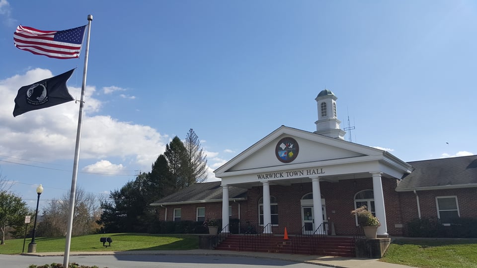 Zoom on the image : "Honor Roll of Town of Warwick World War Veterans"