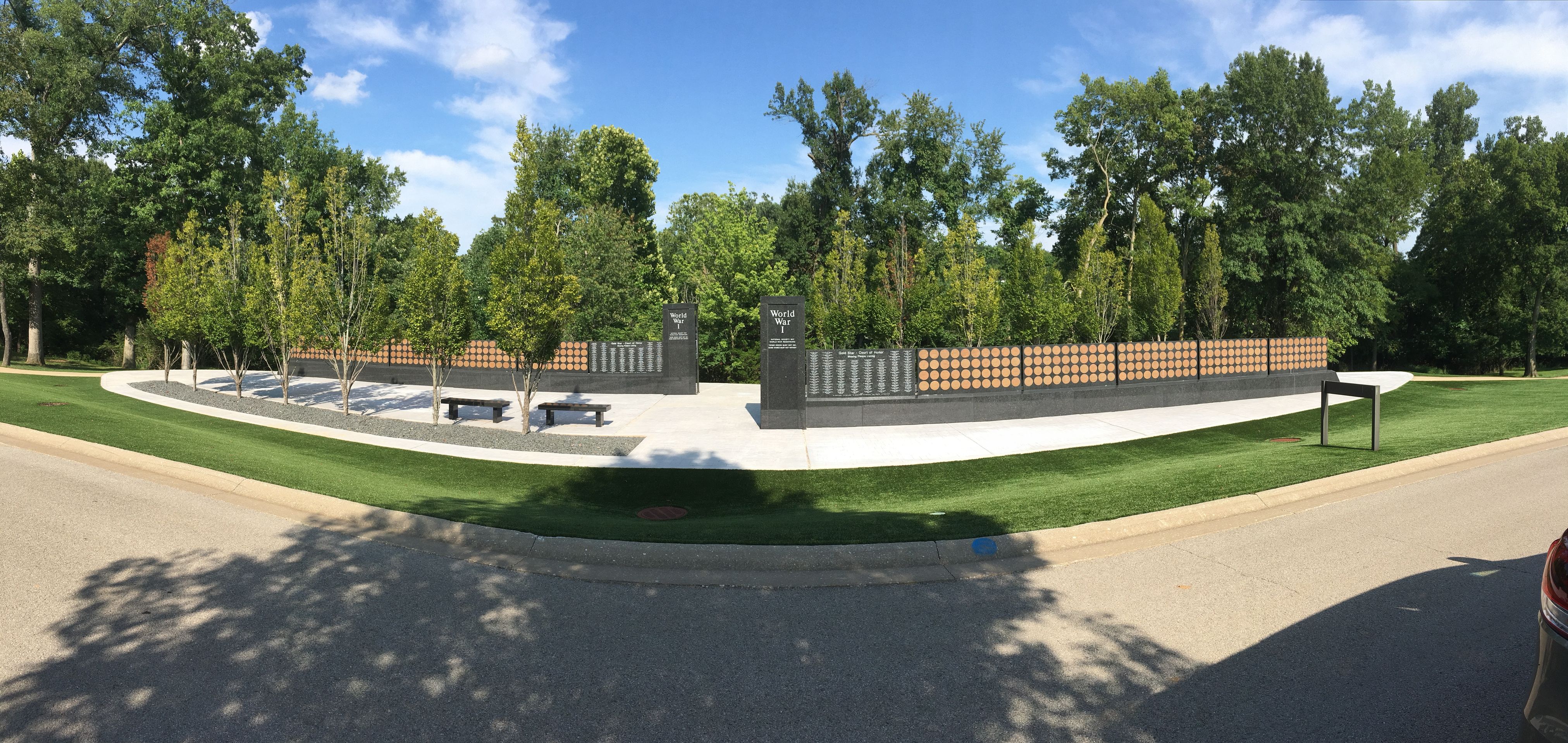 Zoom on the image : World War 1 St. Louis Gold Star Court of Honor
