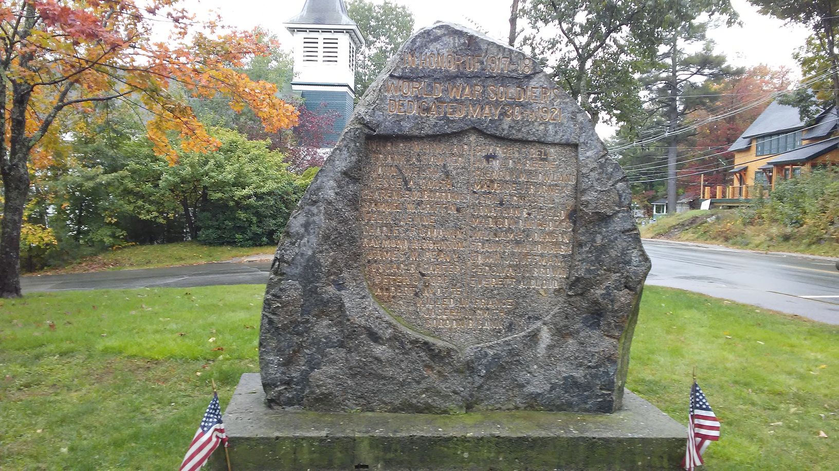 Zoom on the image : Soldiers Park - WW1 Memorial Monument 