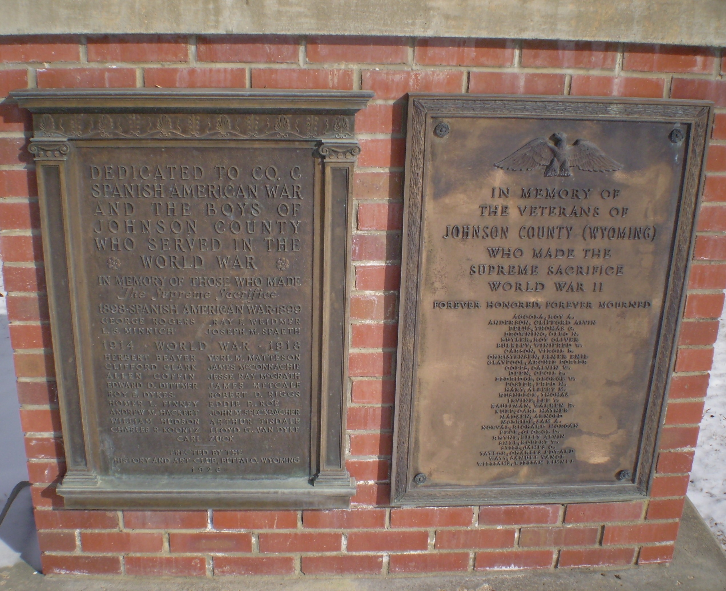 Zoom on the image : The Boys of Johnson County Who Served in the World War