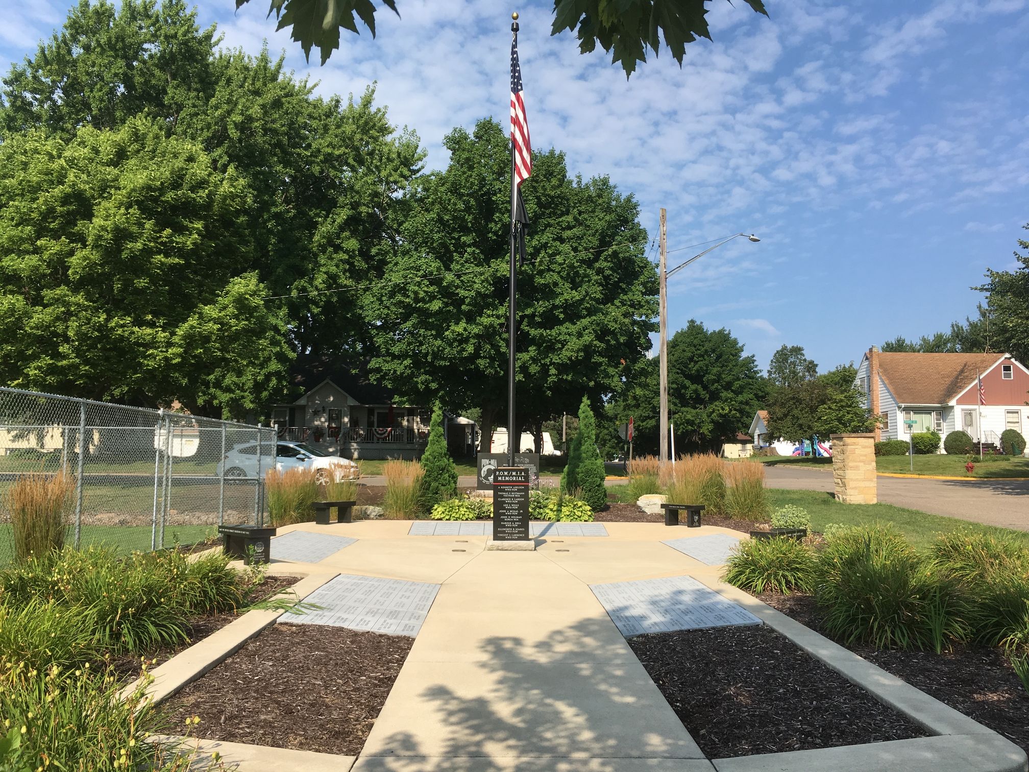 Zoom on the image : Wanamingo Veterans Memorial and Veterans Memorial Field