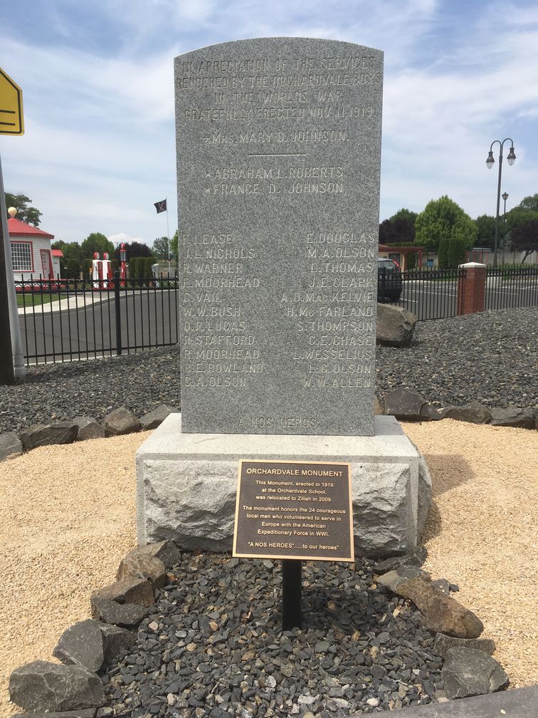 Zoom on the image : Orchardvale WW1 Memorial Monument