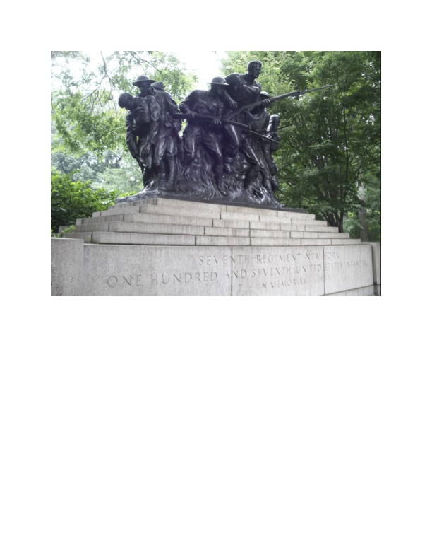 Zoom on the image : 107th Regiment Memorial