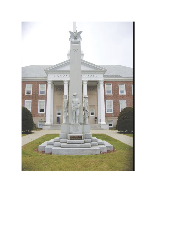 Zoom on the image : Gardner World War I Monument