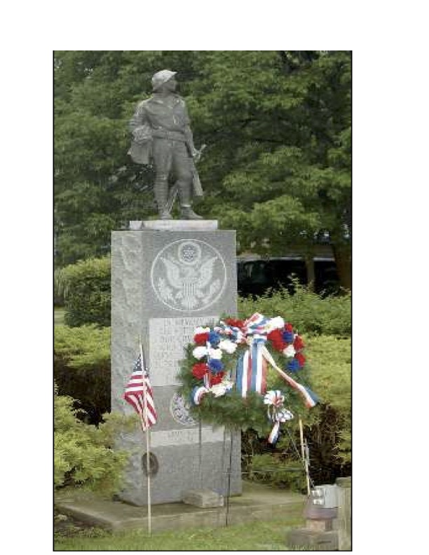 Zoom on the image : Lakemore, "Spirit of the American Doughboy"