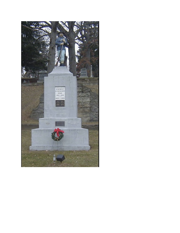 Zoom on the image : Manchester Soldiers Monument