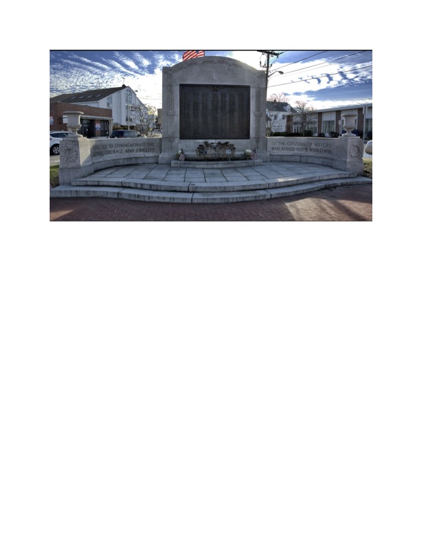 Zoom on the image : Milford WWI Memorial Honor Roll
