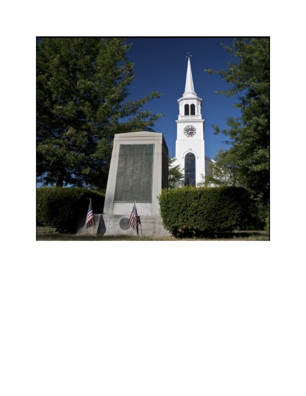 Zoom on the image : Pepperell War Memorial