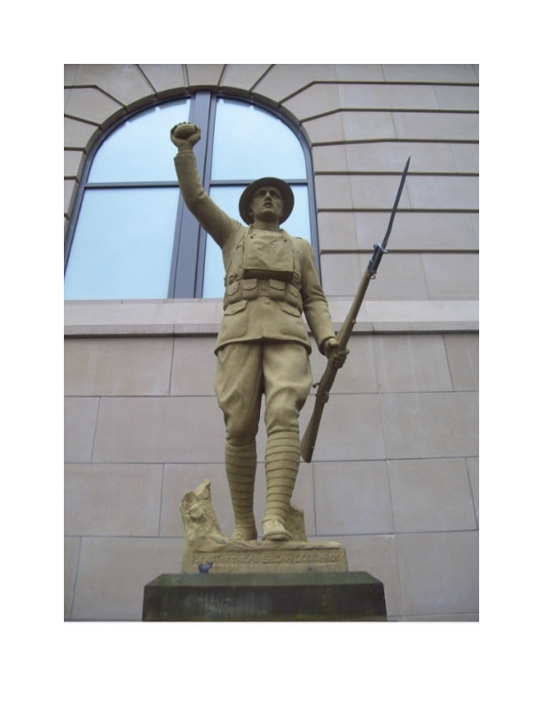 Zoom on the image : Akron, "Spirit of the American Doughboy"