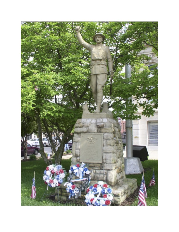 Zoom on the image : Zanesville, "The Spirit of the American Doughboy"