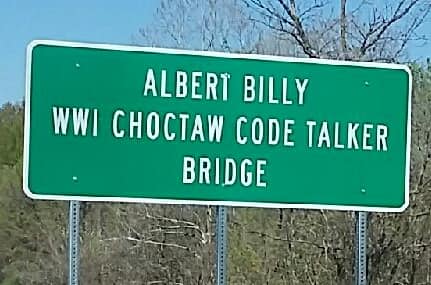 Zoom on the image : Albert Billy Code Talker Bridge