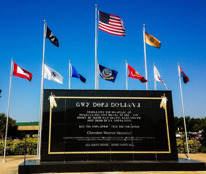 Zoom on the image : Cherokee Warrior Memorial
