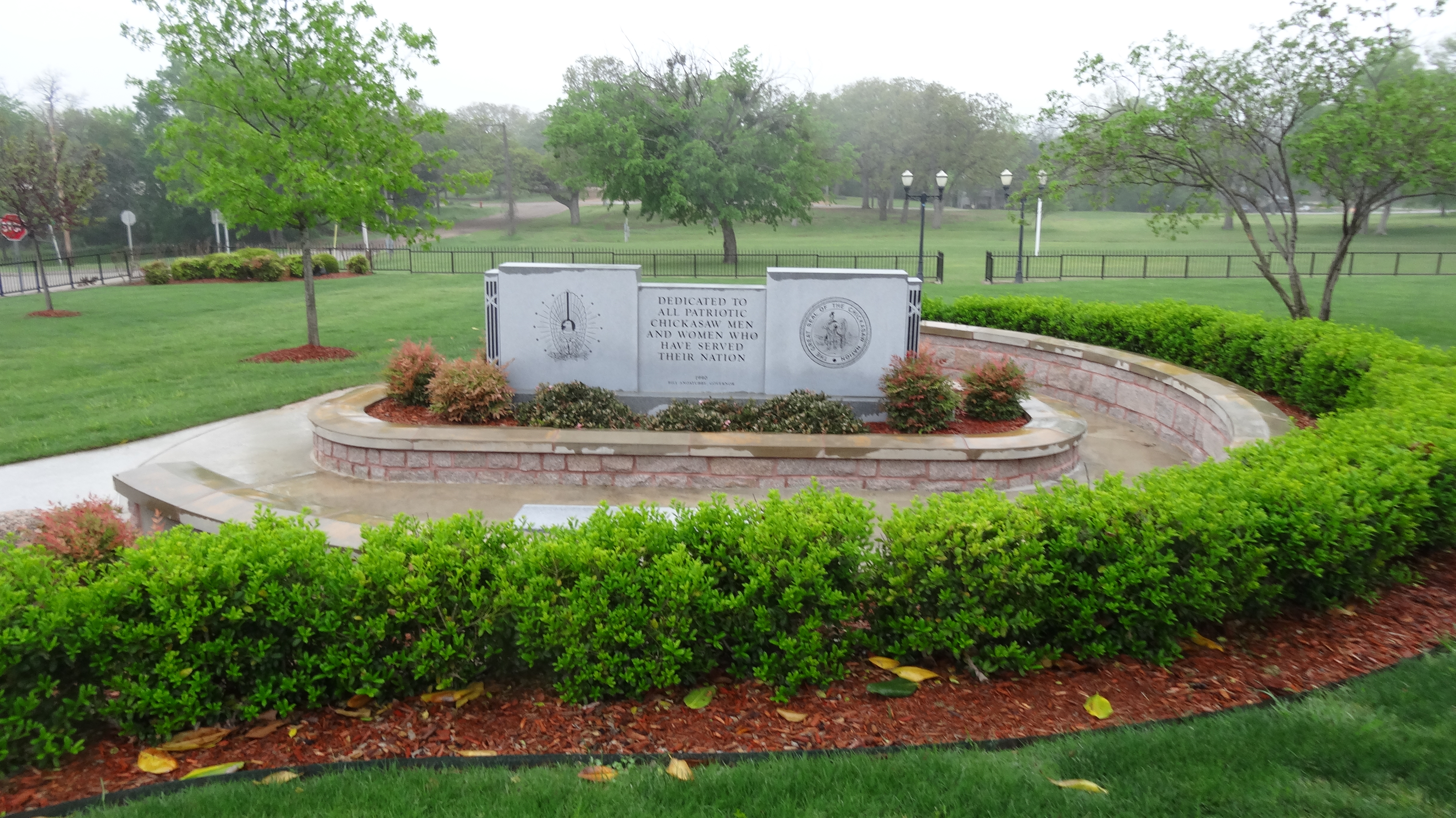 Zoom on the image : Chickasaw Nation Patriots Memorial