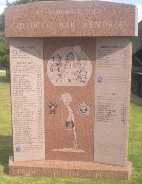 Zoom on the image : Chilocco War Memorial