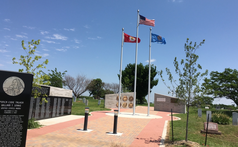 Zoom on the image : Ponca Tribe of Oklahoma Veterans Memorial