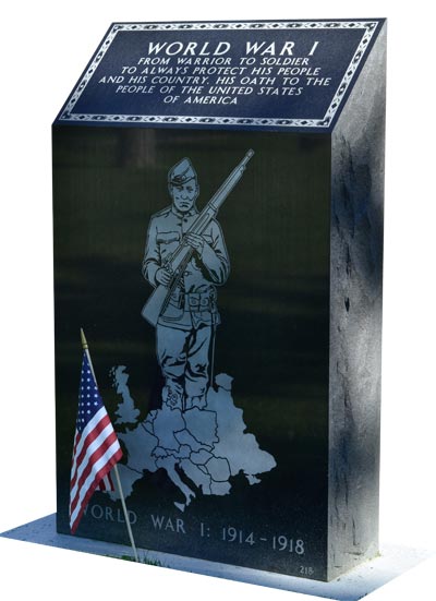 Zoom on the image : Southern Ute WWI Veterans Memorial 