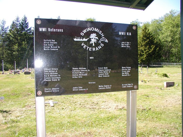 Zoom on the image : Swinomish Veterans Cemetery Memorial