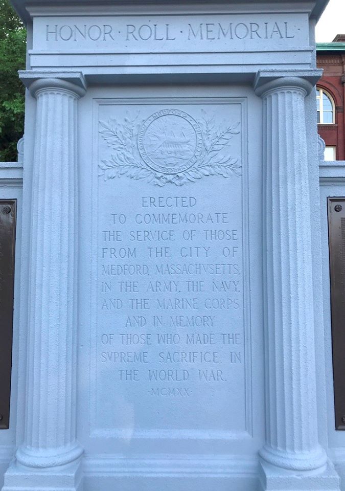 Zoom on the image : Medford Honor Roll Memorial