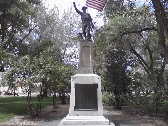 Zoom on the image : Sweetwater County War Memorial - Spirit of the American Doughboy