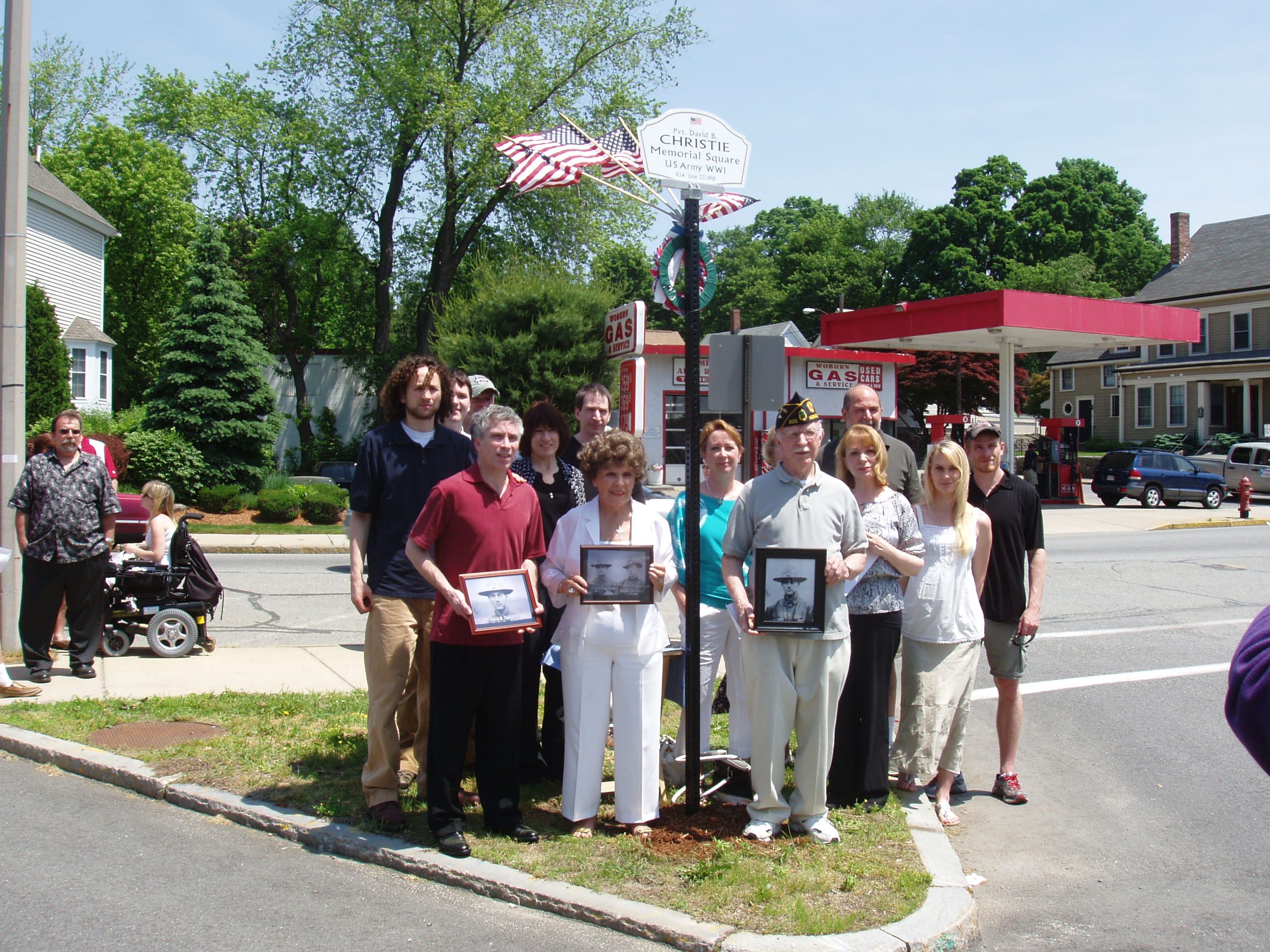 Zoom on the image : Pvt. David Christie Memorial Square