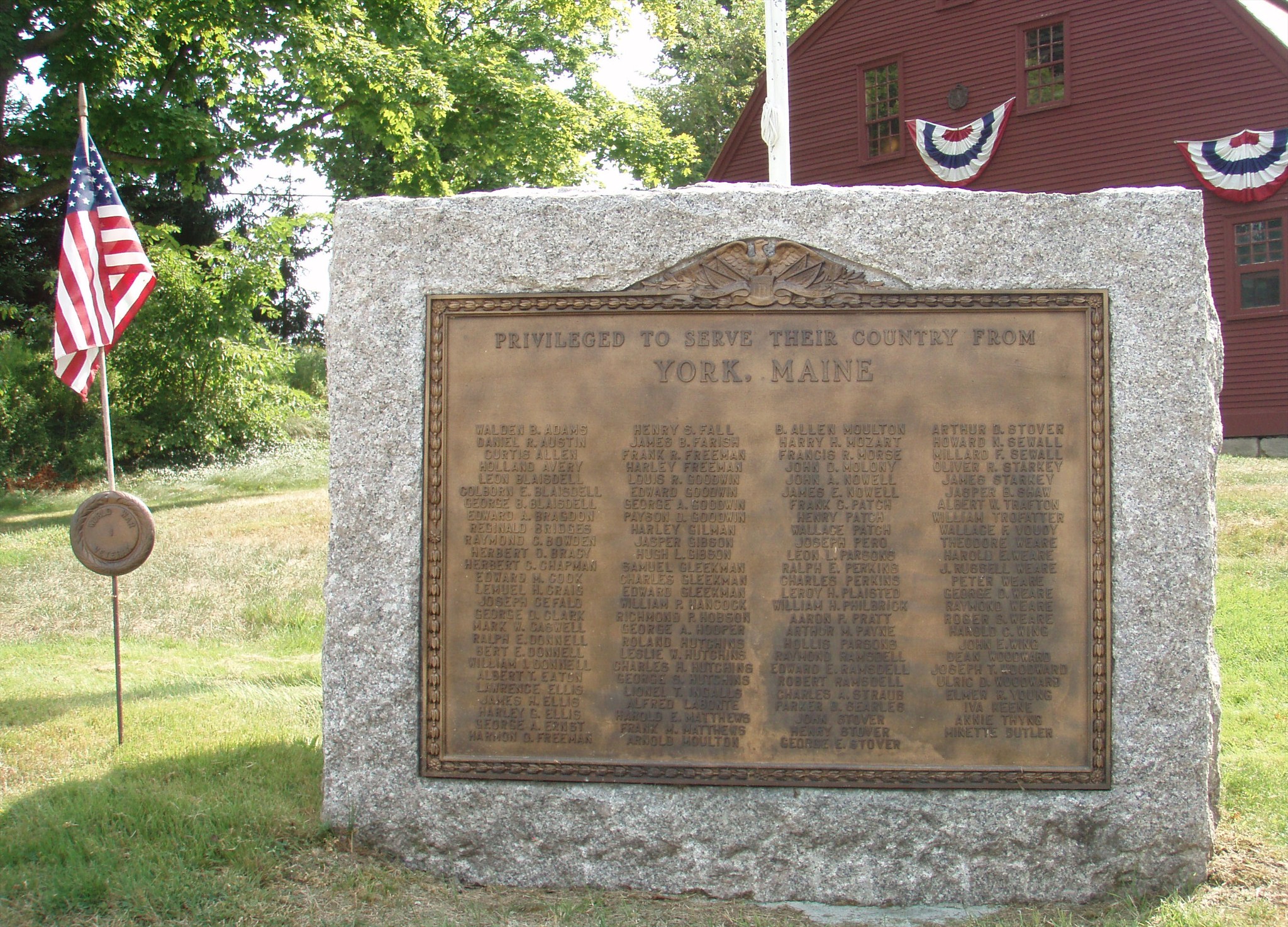 Zoom on the image : Old York Gaol WWI Memorial