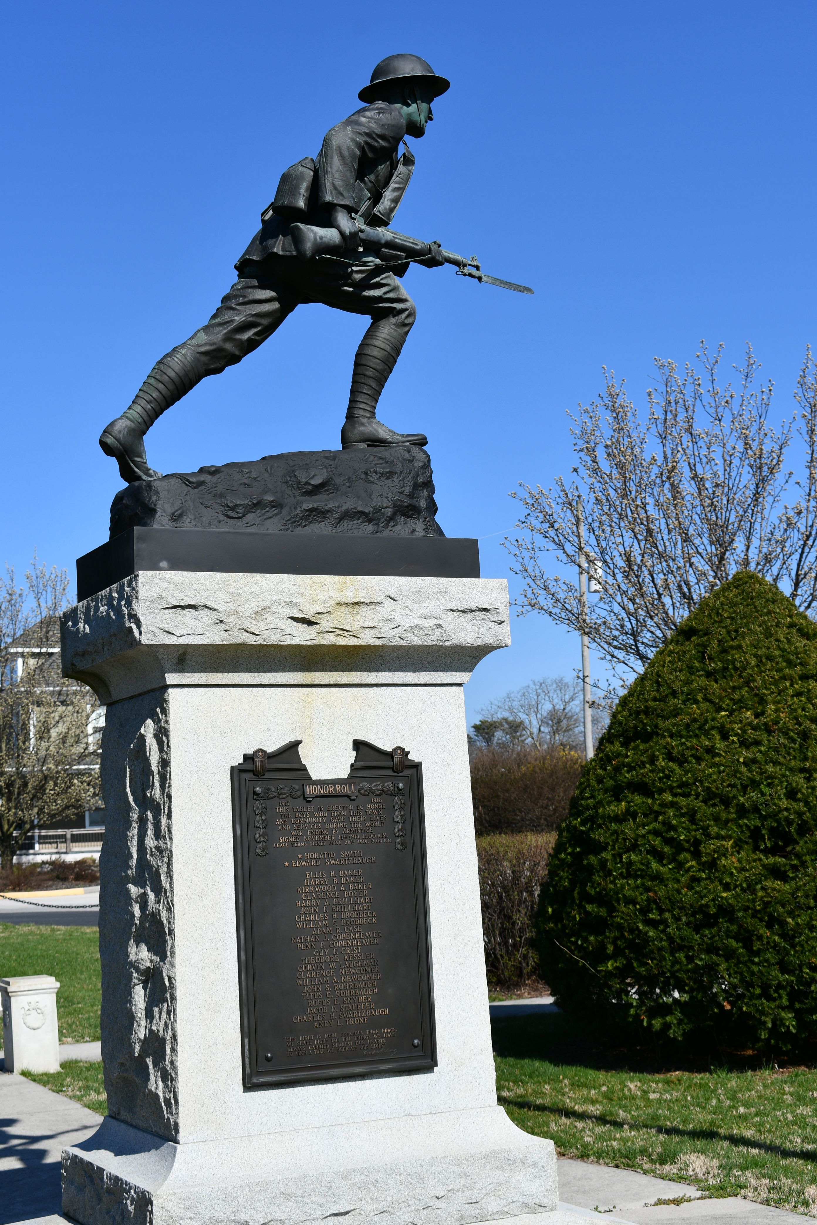 Zoom on the image : WWI Honor Roll - Jefferson PA