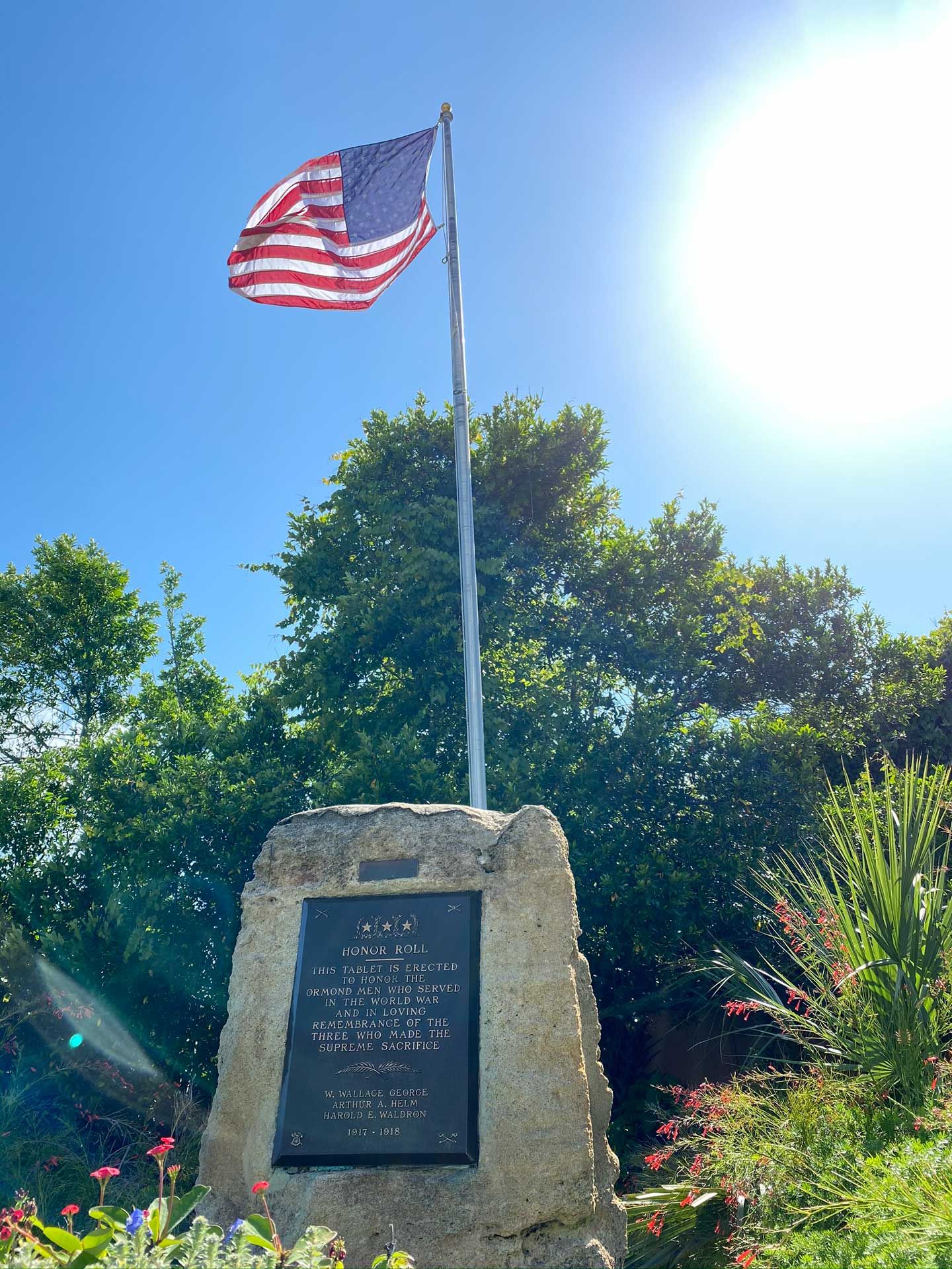 Zoom on the image : Ormond Beach WWI Honor Roll