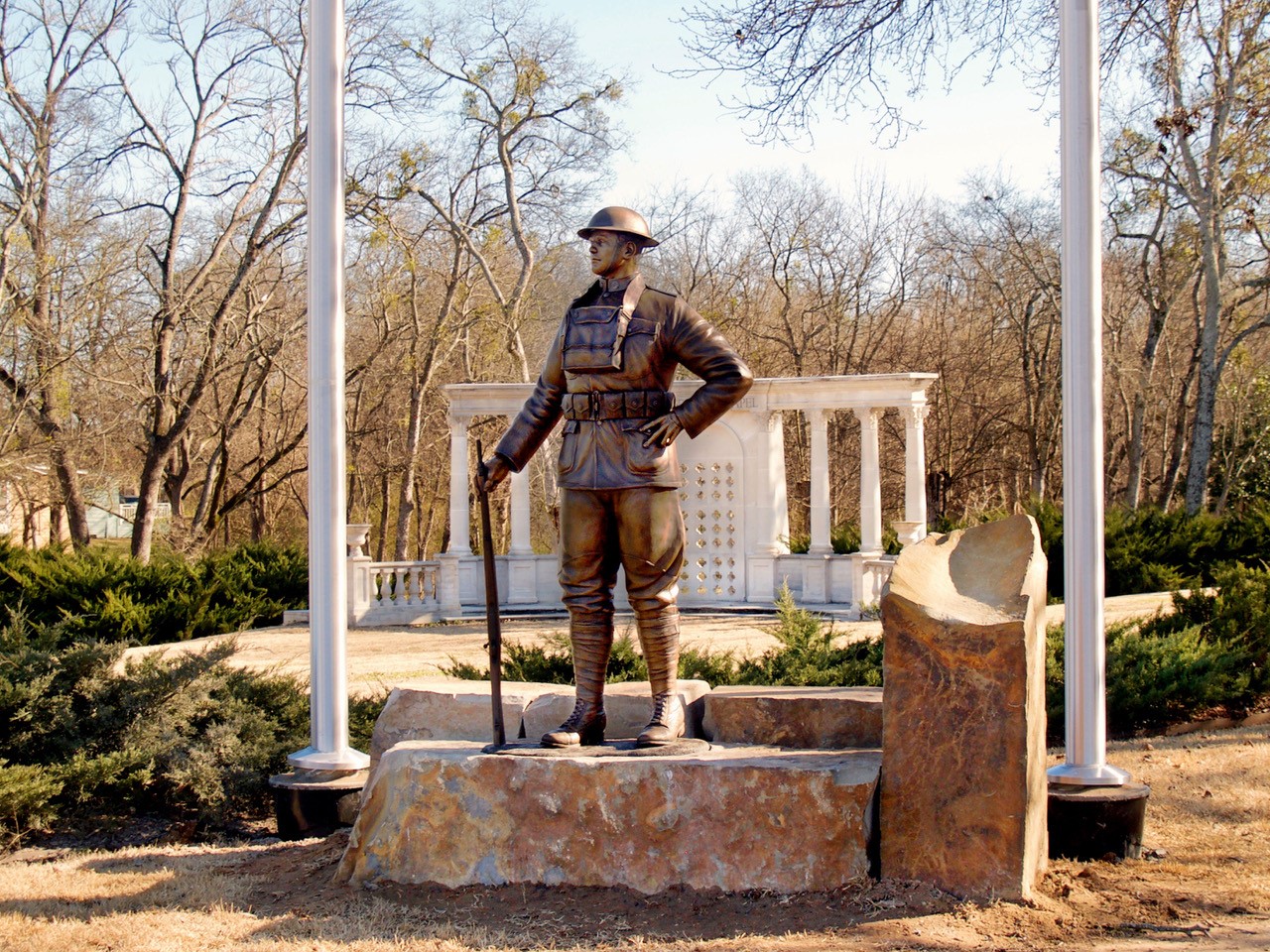 Zoom on the image : Fort Towson World War I Memorial