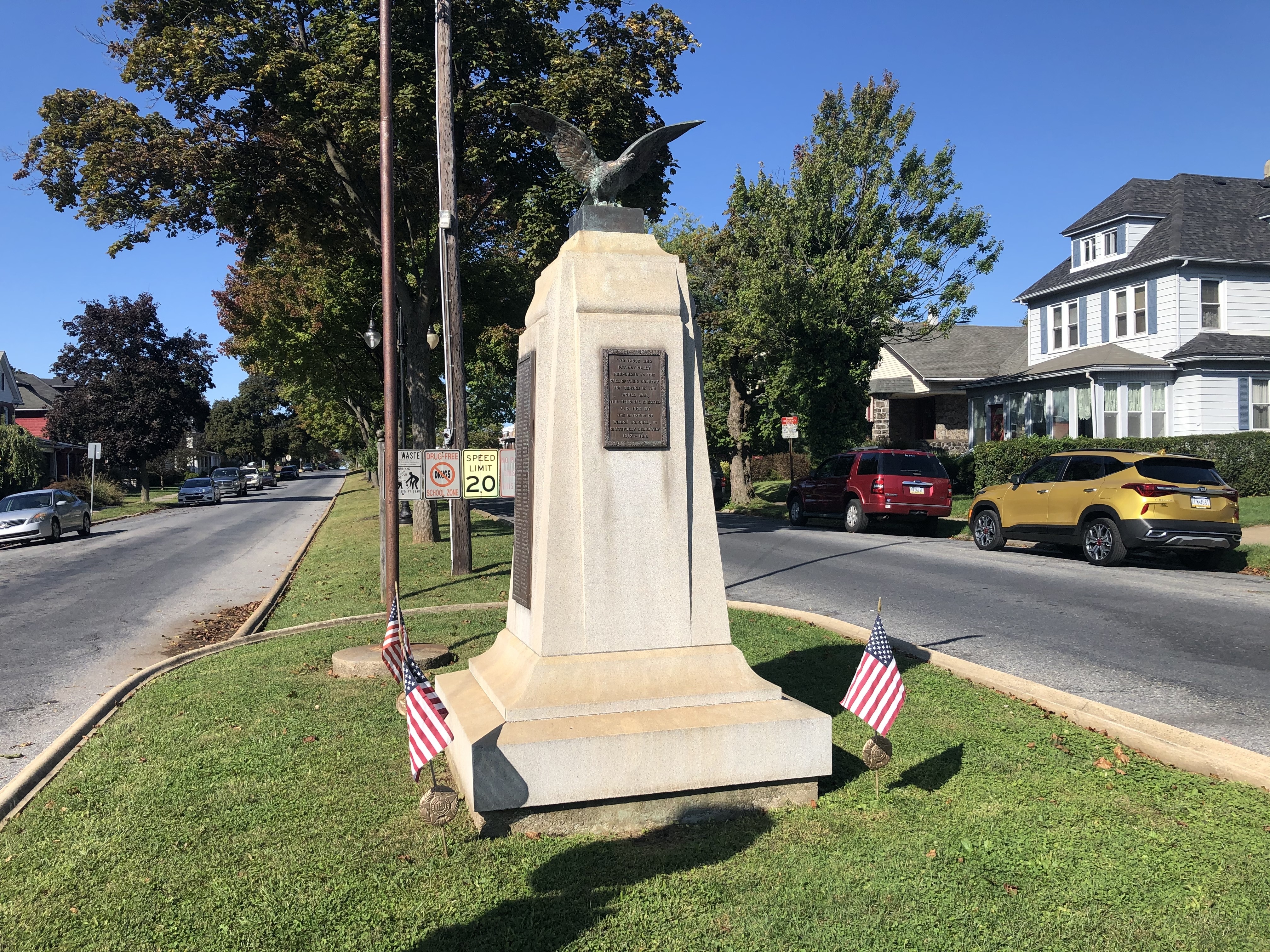 Zoom on the image : Wilson Borough World War I Memorial