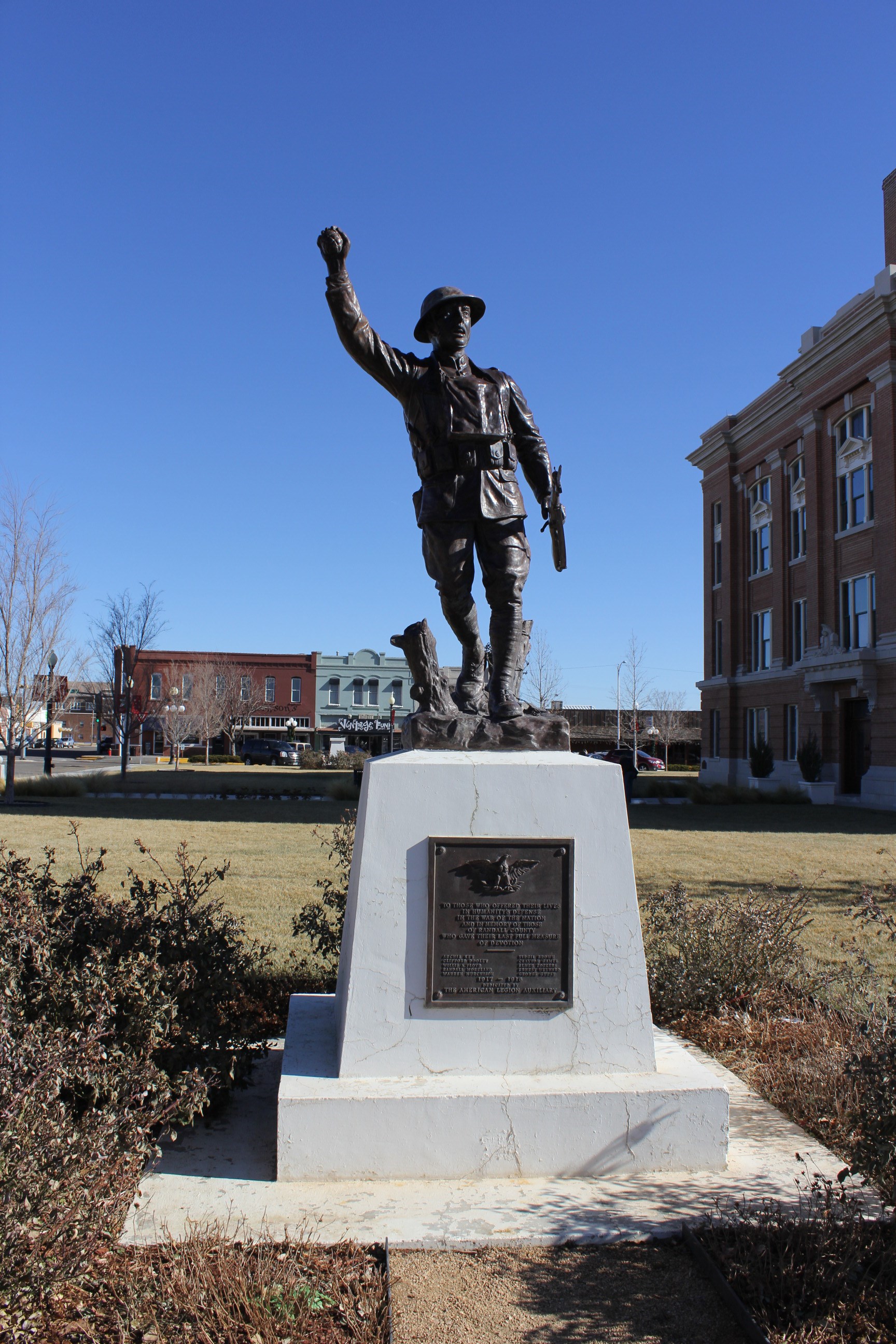 Zoom on the image : Randall County Spirit of the American Doughboy