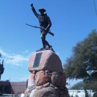 Zoom on the image : "Over The Top" Llano County WWI Memorial
