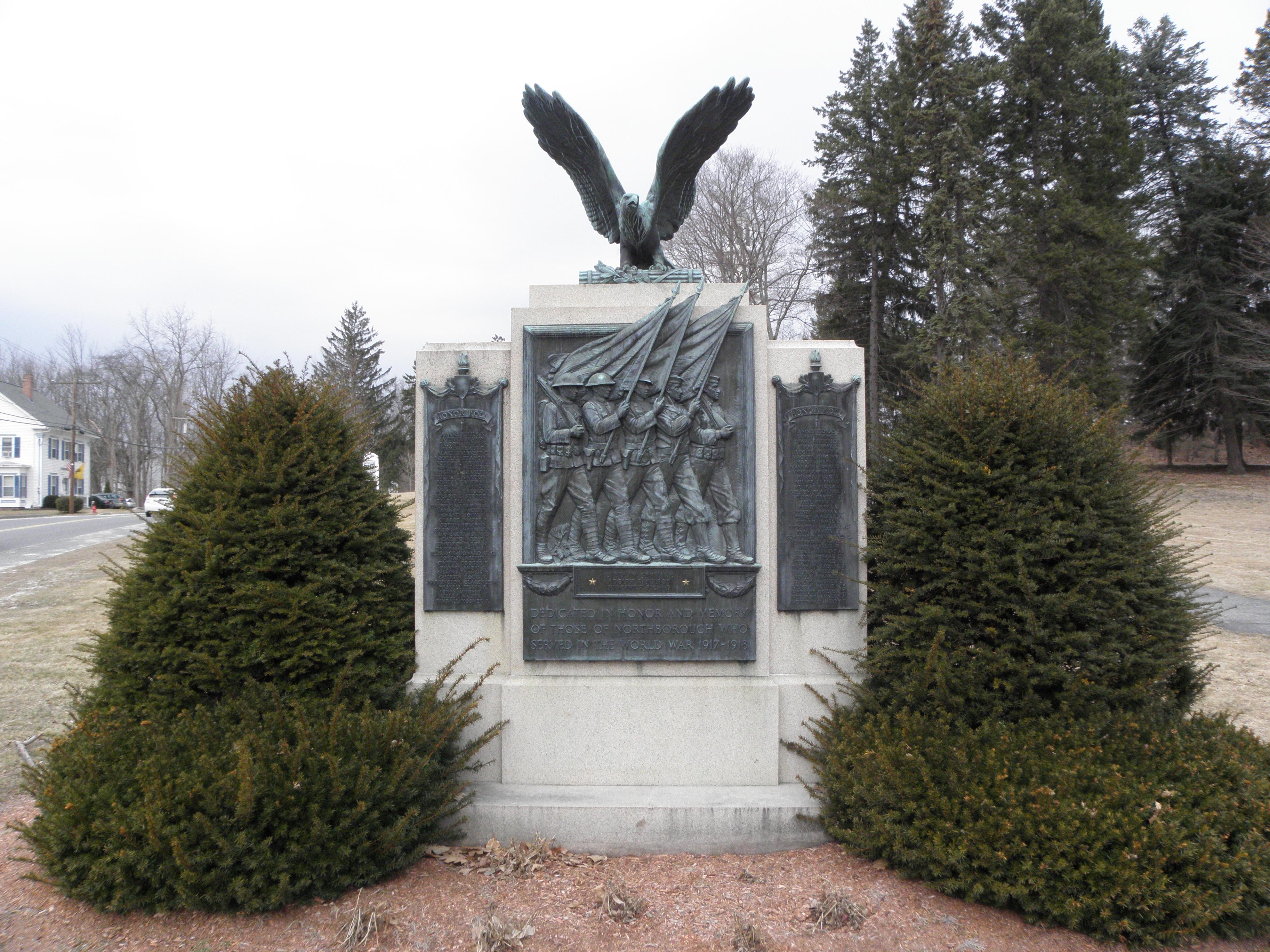 Zoom on the image : Northborough World War I Honor Roll