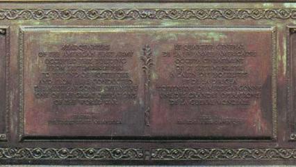 Zoom on the image : Souilly Marker - First Army Headquarters