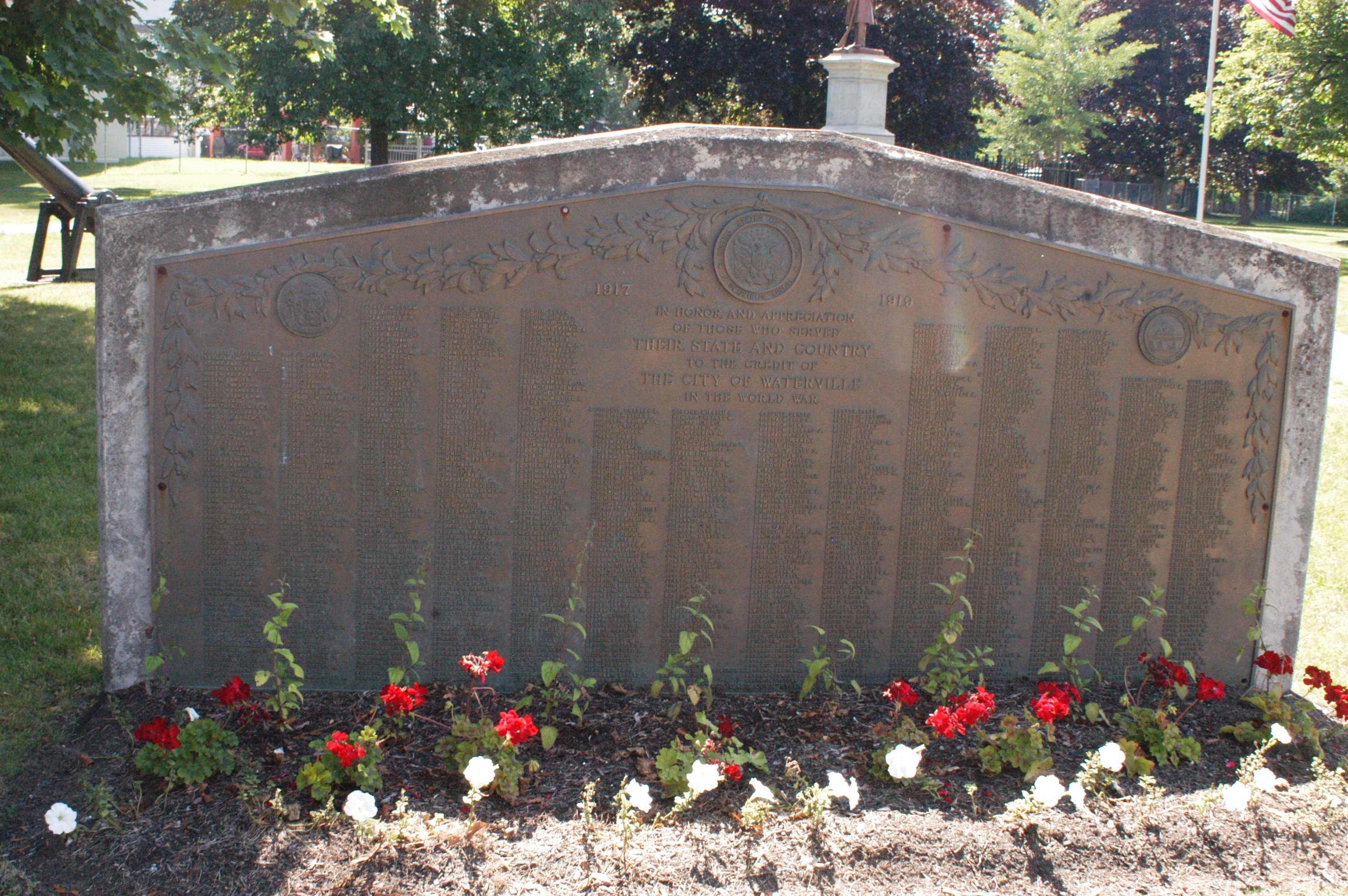 Zoom on the image : Waterville World War I Marker