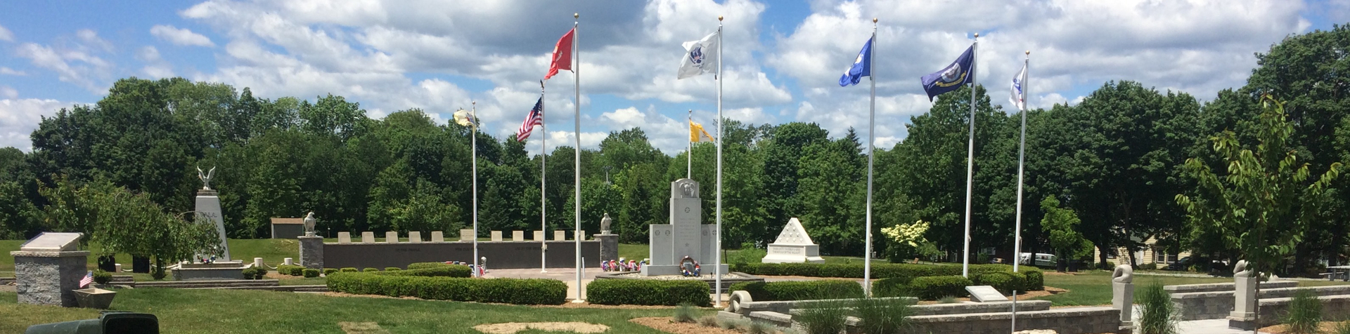 Zoom on the image : All Veterans Memorial at Turkey Brook Park