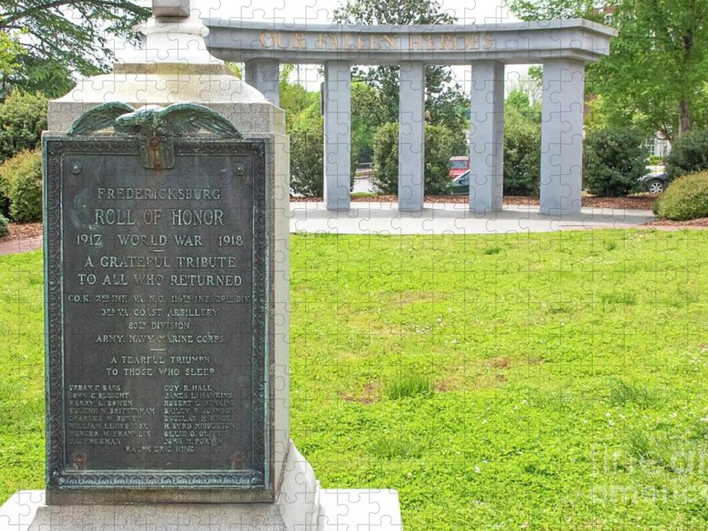 Zoom on the image : Fredericksburg Area War Memorial