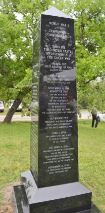 Zoom on the image : World War I Monument - Grimes County
