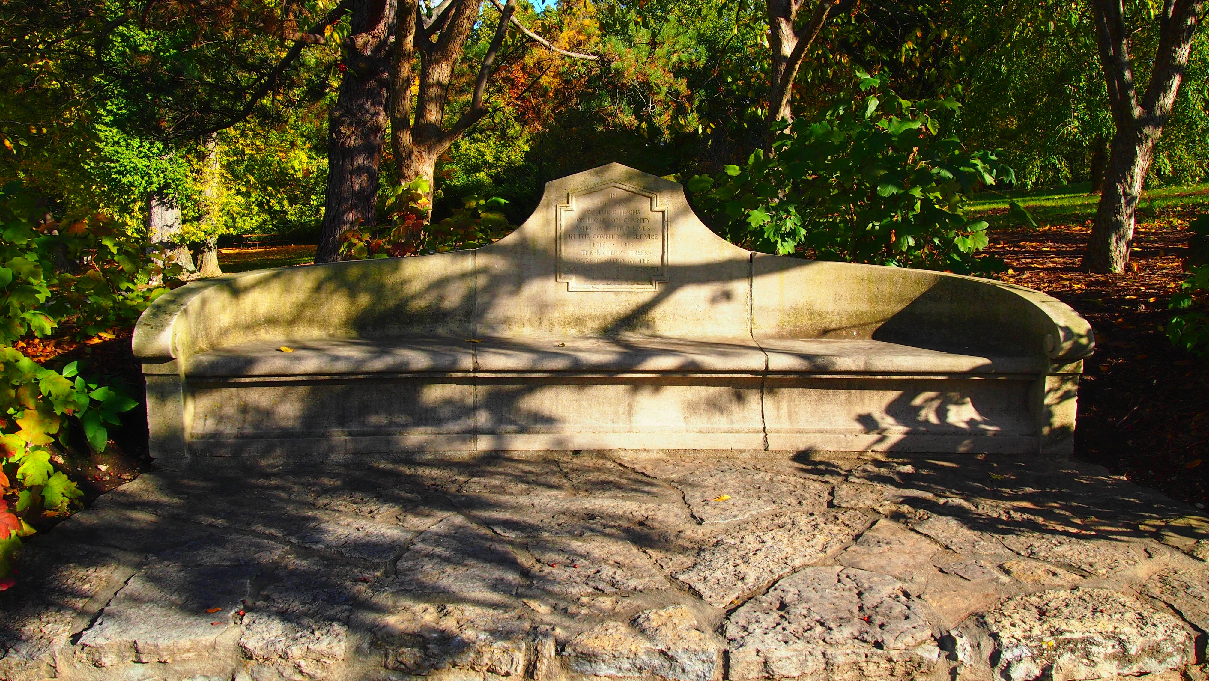 Zoom on the image : Cherry Tree Grove WWI Memorial