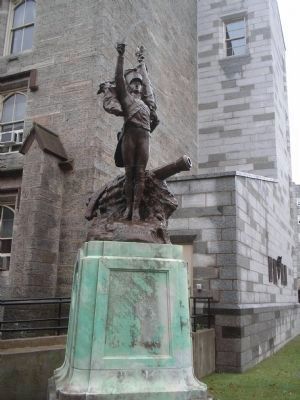 Zoom on the image : L'Ecole Polytechnique/Cadet Monument