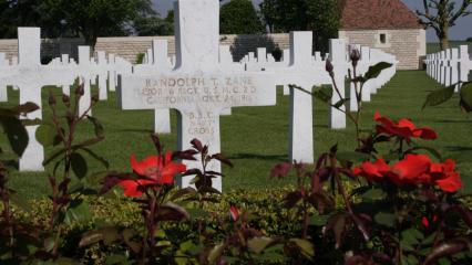 Zoom on the image : Somme American Cemetery