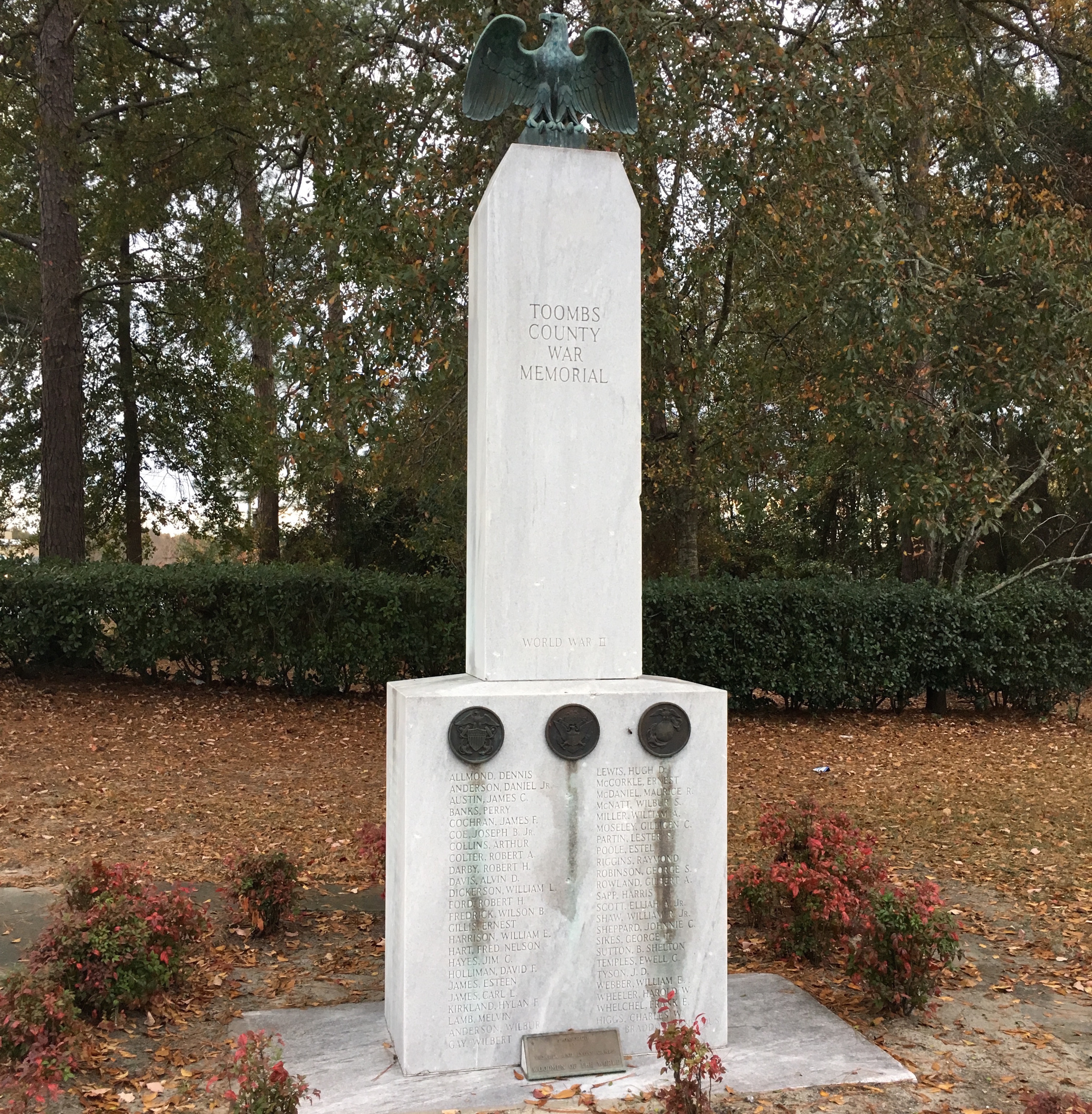 Zoom on the image : Toombs County War Memorial